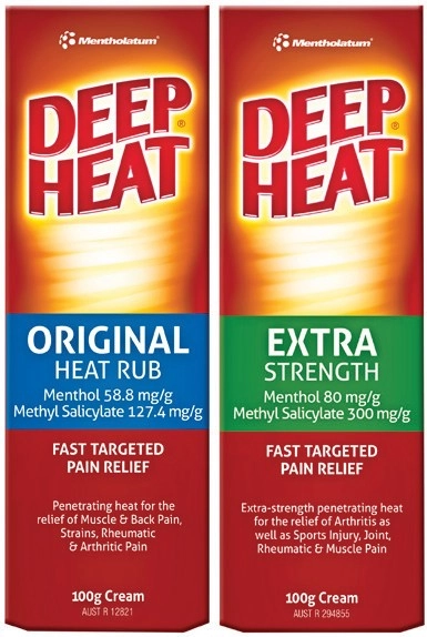 25% off Deep Heat Selected Products