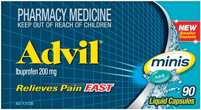 Advil Minis 90 Liquid Capsules