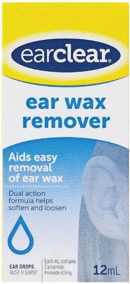 EarClear Ear Wax Remover 12mL