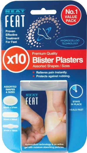 Neat Feat Blister Plasters 10 Pack