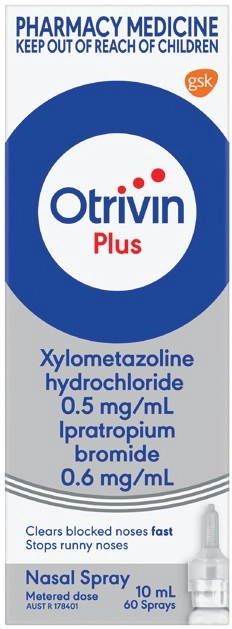 Otrivin Plus Nasal Spray 10mL