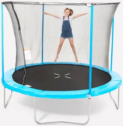 10 Foot Trampoline with Enclosure