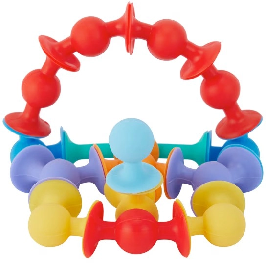 15 Piece Suction Construction Toy