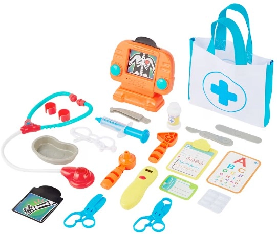 24 Piece Play & Learn Doctor Playset