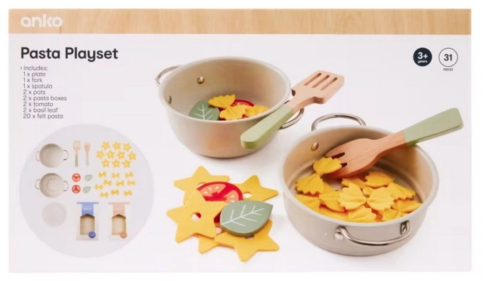 31 Piece Pasta Playset