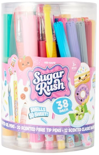 38 Pack Sugar Rush Stationery Set