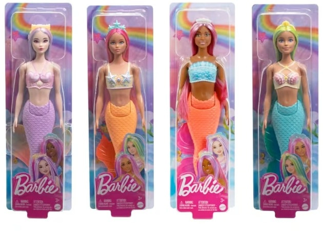 Barbie Mermaid Doll - Assorted