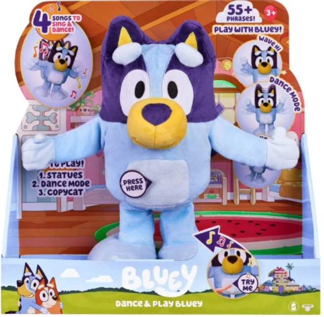 Bluey Dance & Play Plush S7