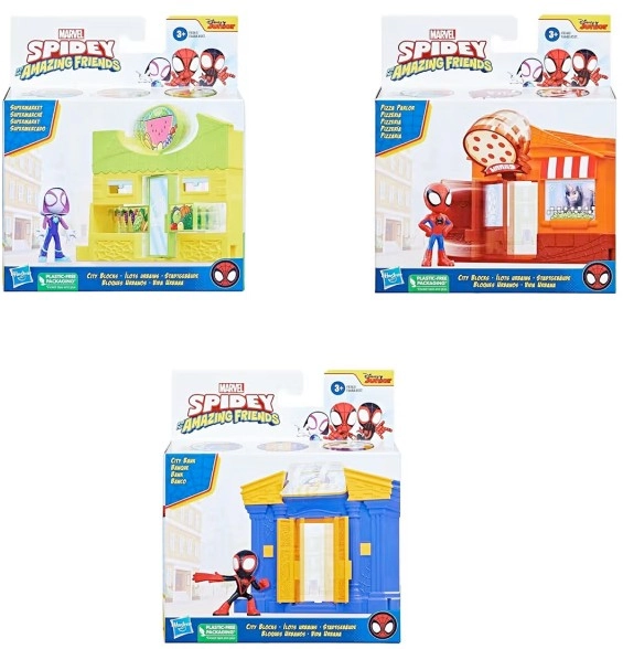 Disney Junior Marvel Spidey and his Amazing Friends: City Blocks - Assorted