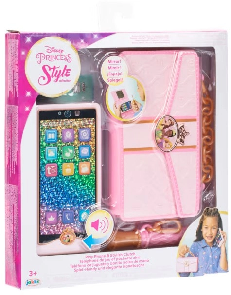 Disney Princess Style Collection Play Phone and Stylish Clutch