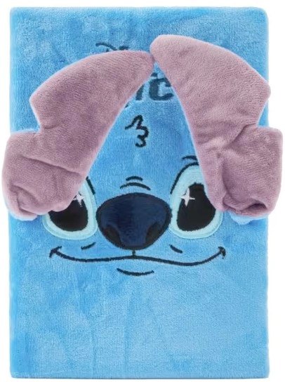 Disney Stitch A5 Fluffy Journal