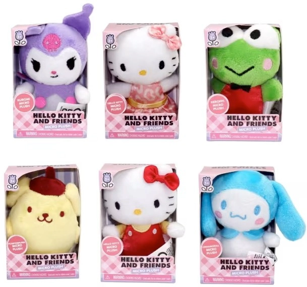 Hello Kitty and Friends Micro Plush Toy - Assorted