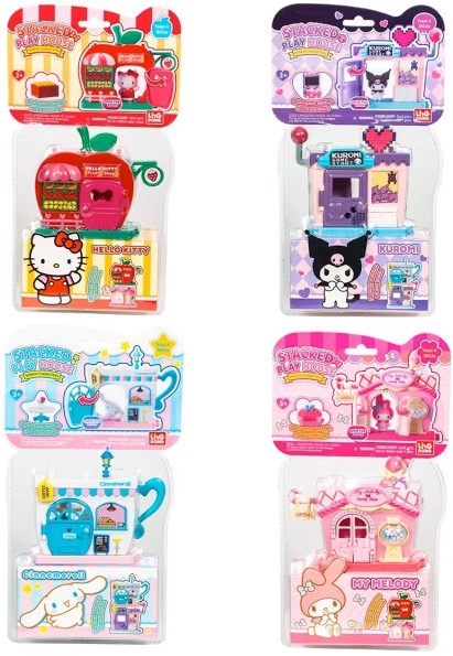 Hello Kitty Stacked Play House Streetscape Series Playset - Assorted