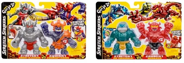 Heroes of Goo Jit Zu Stretch Strikers Versus Pack - Assorted