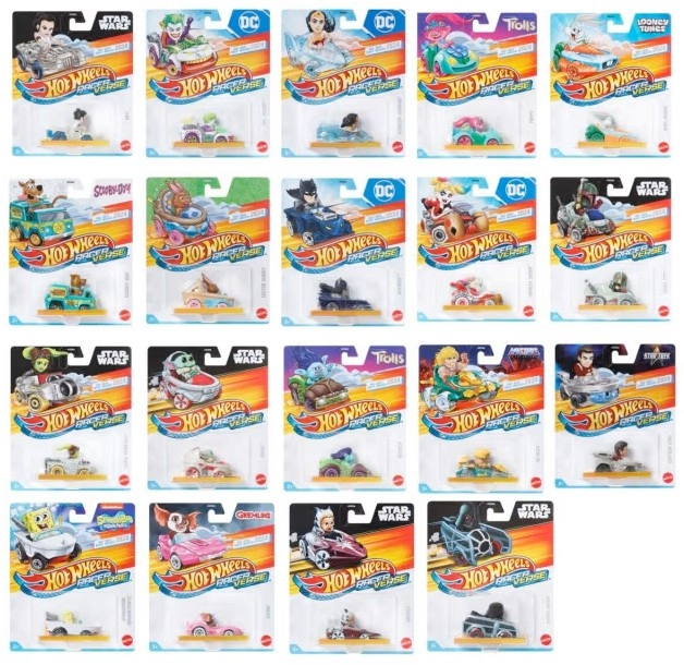 Hot Wheels RacerVerse Pop Culture Vehicle - Assorted