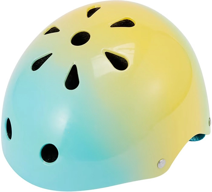 Junior Skate Helmet - Small, Blue Ombre