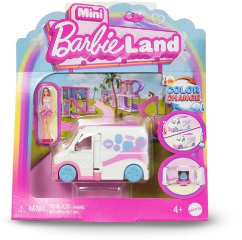 Mini BarbieLand Doll & Vehicle Set - Assorted