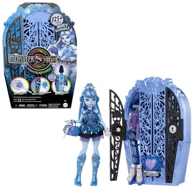 Monster High Skulltimate Secrets Monster Mysteries Abbey Bominable Doll Playset