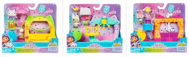 NEW 8 Piece DreamWorks Gabby's Dollhouse Balcony Set - Assorted