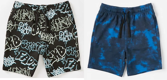 NEW All Over Print Knit Shorts