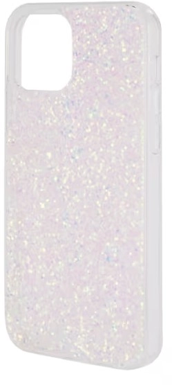 NEW iPhone 12/12 Pro Case - Silver Glitter