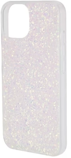 NEW iPhone 13 Case - Silver Glitter