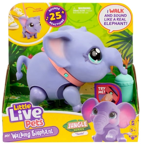 NEW Little Live Pets - My Walking Elephant: Toots