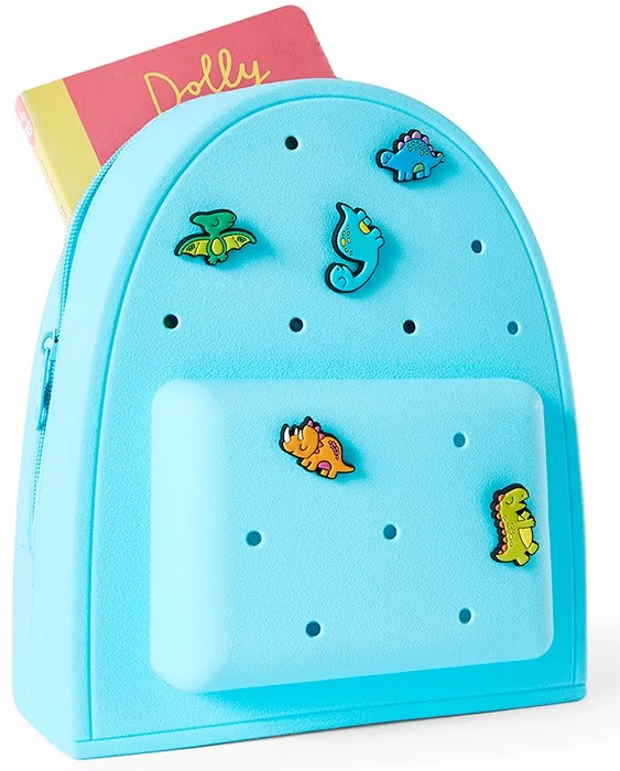 NEW Mini Backpack with Charms - Blue