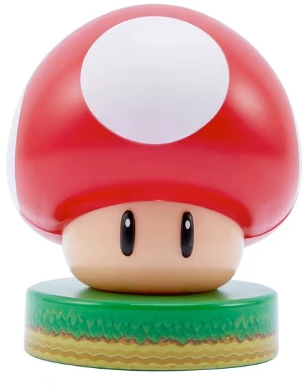 NEW Nintendo Super Mushroom Icons Light - Super Mario