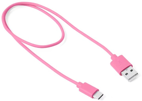 NEW USB-C Short Cable - Pink