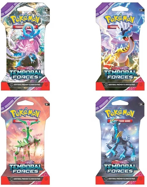 Pokemon Trading Card Game: Scarlet & Violet Temporal Forces Blister Pack - Assorted