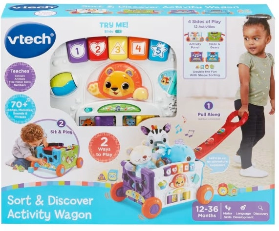 VTech Sort & Discover Activity Wagon