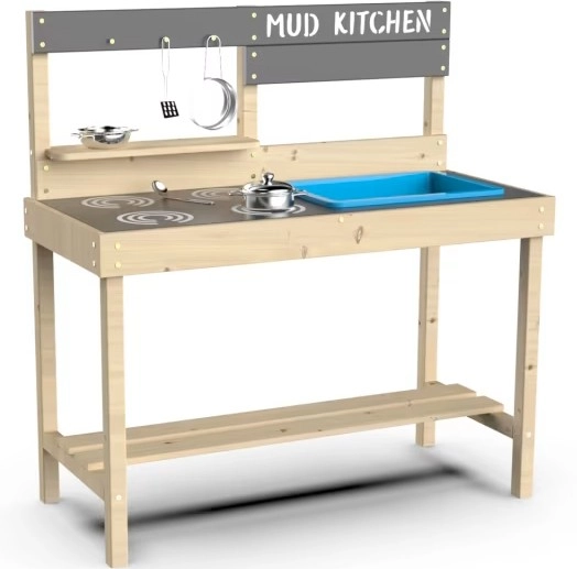 Wooden Mud Kitchen Playset