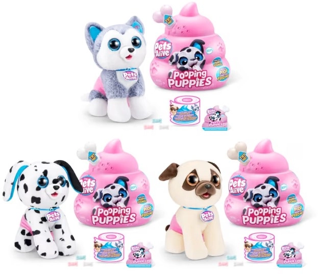 Zuru Pets Alive Pooping Puppies - Assorted