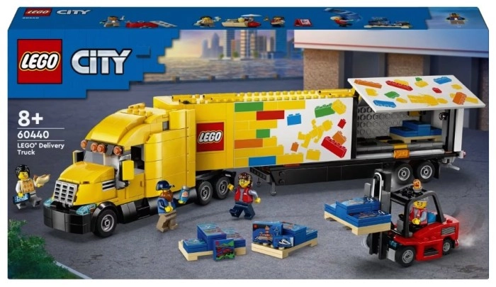 LEGO City Big Vehicles Yellow Delivery Truck 60440