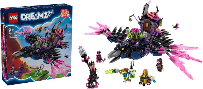 LEGO DREAMZzz The Never Witch’s Midnight Raven 71478