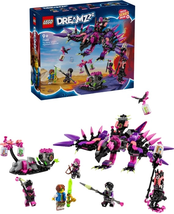 LEGO DREAMZzz The Never Witch's Nightmare Creatures 71483