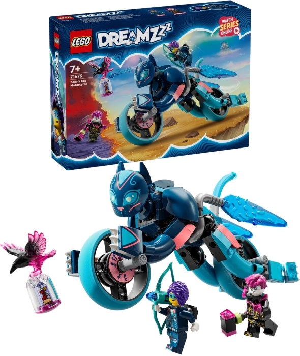 LEGO DREAMZzz Zoey’s Cat Motorcycle 71479