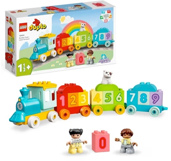 LEGO DUPLO Creative Play Number Train Learn To Count 10954