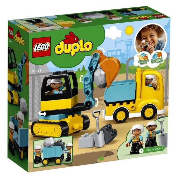 LEGO DUPLO Town Truck & Tracked Excavator 10931