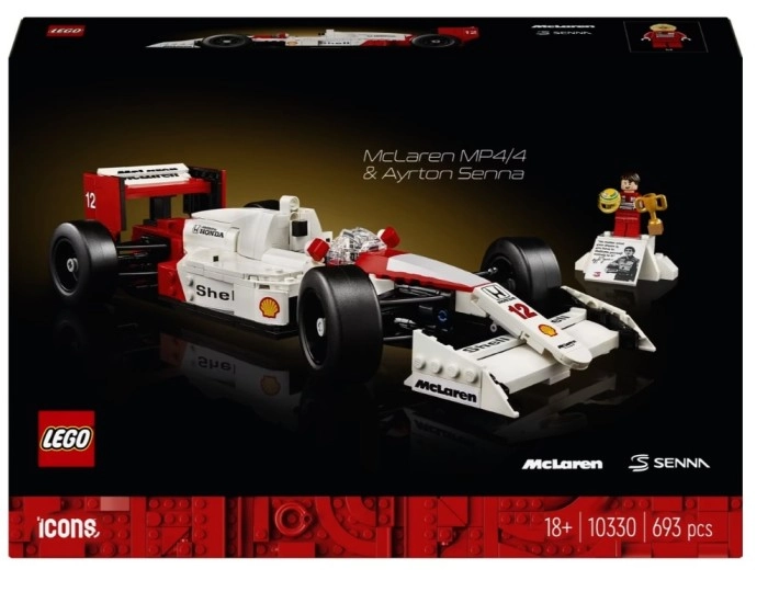 LEGO Icons McLaren MP4/4 & Ayrton Senna 10330