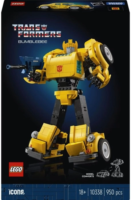 LEGO Icons Transformers Bumblebee 10338