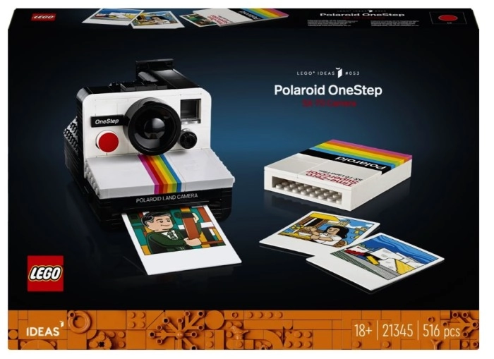 LEGO Ideas Polaroid OneStep SX-70 Camera 21345