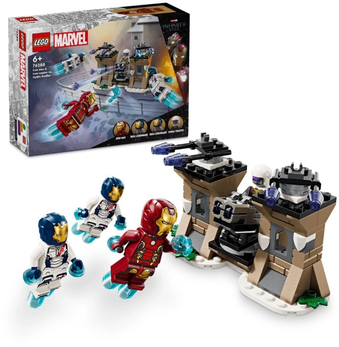 LEGO Marvel Iron Man & Iron Legion vs Hydra Soldier 76288