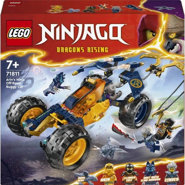 LEGO NINJAGO Arins Ninja Off-Road Buggy Car 71811