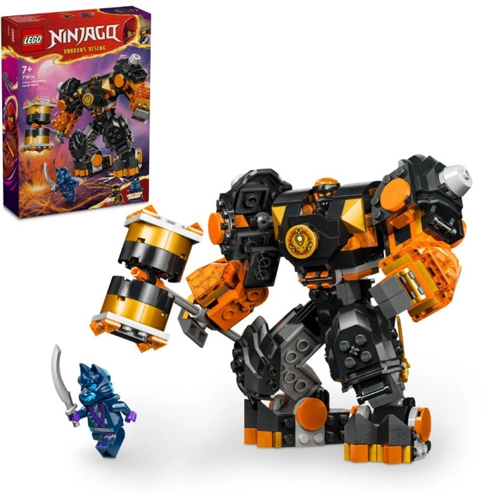 LEGO NINJAGO Cole's Elemental Earth Mech 71806