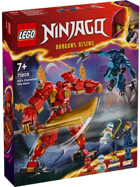 LEGO NINJAGO Kai's Elemental Fire Mech 71808