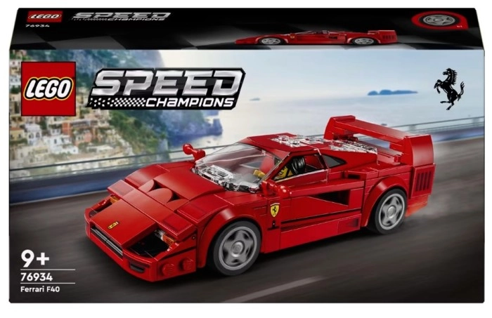 LEGO Speed Champions Ferrari F40 Supercar Vehicle 76934