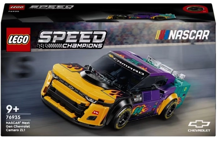 LEGO Speed Champions NASCAR Next Gen Chevrolet Camaro ZL1 76935