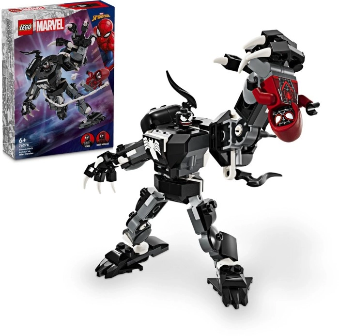 LEGO Super Heroes Marvel Venom Mech Armour vs. Miles Morales 76276